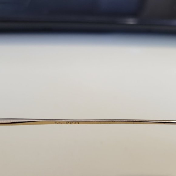 Jean Paul Gaultier 56-2271 sunglass.GOLD-PLATED metal frame with tortoise plasti - Picture 5 of 11